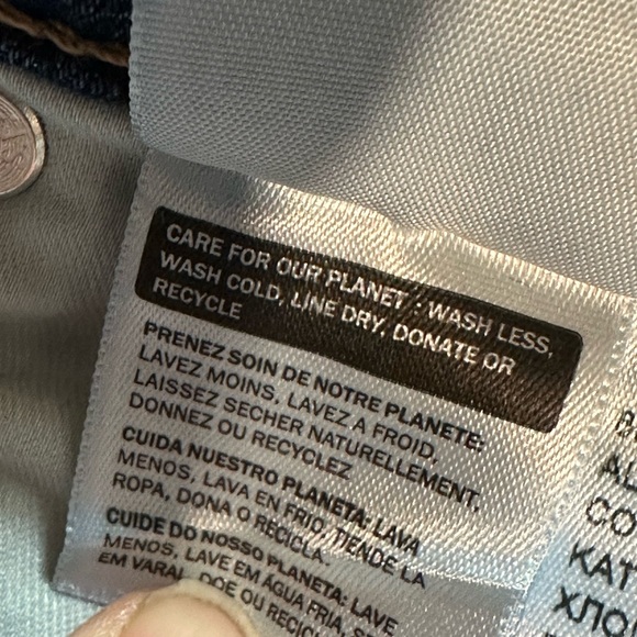 women's Levi shaping skinny jeans size 31 60% Cotton 23% Viscose W31 L30 Blue - Picture 10 of 12